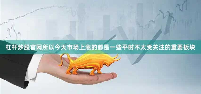 杠杆炒股官网所以今天市场上涨的都是一些平时不太受关注的重要板块