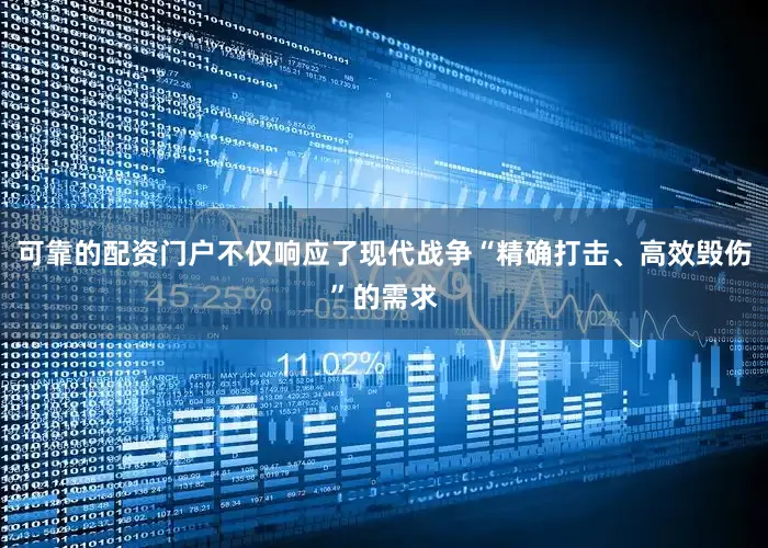 可靠的配资门户不仅响应了现代战争“精确打击、高效毁伤”的需求