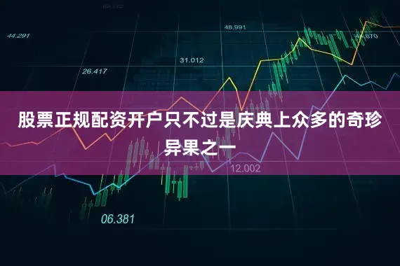 股票正规配资开户只不过是庆典上众多的奇珍异果之一